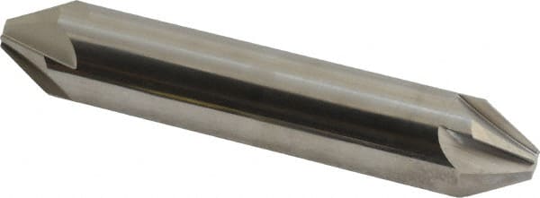 Hertel - 3/4" Head Diam, 3/4" Shank Diam, 6 Flute 60° Solid Carbide Countersink - Eagle Tool & Supply