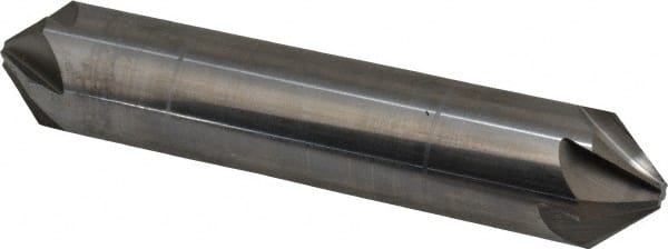 Hertel - 3/4" Head Diam, 3/4" Shank Diam, 6 Flute 82° Solid Carbide Countersink - Eagle Tool & Supply