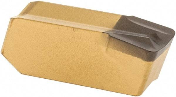 Iscar - 508GIMF Grade IC8250, 5mm Cutting Width Carbide Grooving Insert - 3mm Max Depth of Cut, Neutral, 0.8mm Corner Radius, TiCN/Al2O3/TiN Finish - Eagle Tool & Supply