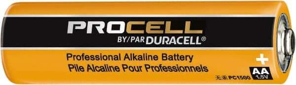 Ability One - Size AA, Alkaline, Standard Battery - 1.5 Volts - Eagle Tool & Supply