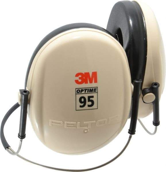 3M - Behind the Neck Beige Foam Cushion Earmuffs - 21 NRR Rating - Eagle Tool & Supply