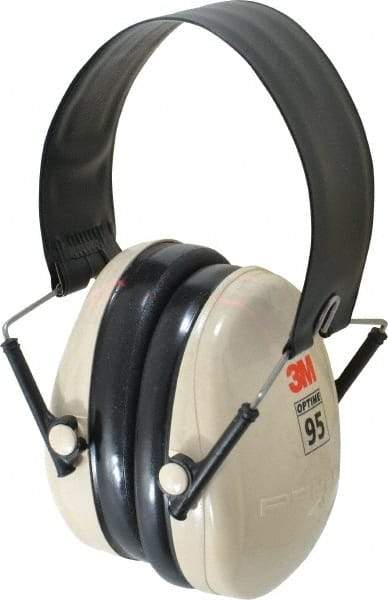 3M - Over the Head Beige Foam Cushion Earmuffs - 21 NRR Rating - Eagle Tool & Supply