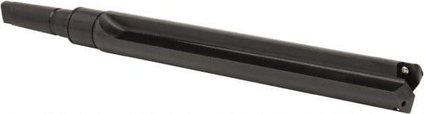 Allied Machine and Engineering - Series 5, 2-1/2 to 3-1/2" Diam, 5MT Taper Shank, Straight Flute Spade Drill - 18-1/4" Max Depth, 22-13/16" Body Length, 28-7/16" OAL, Extended Length, Through Coolant - Eagle Tool & Supply