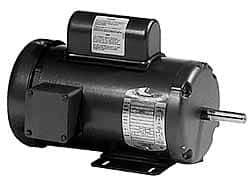 Baldor - 2 Max hp, 3,450 Max RPM, Electric AC DC Motor - 115, 208, 230 V Input, Single Phase, 56H Frame - Eagle Tool & Supply