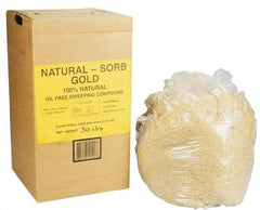 PRO-SOURCE - 30 Lbs. Natural Gold Sweeping Compound Floor - Use on Asphalt, Linoleum and Tile - Eagle Tool & Supply