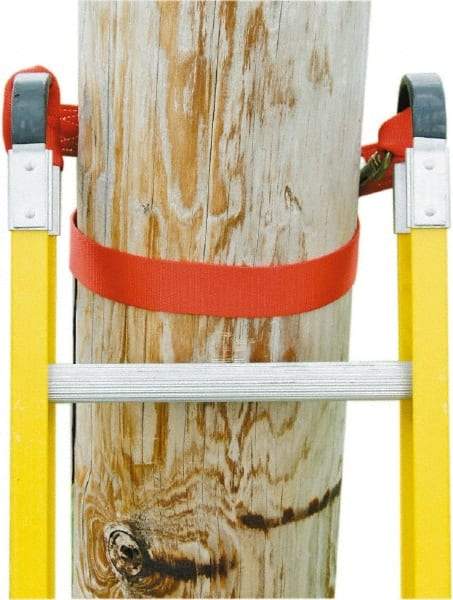 Werner - Pole Lash Ladder Kit - For use with Ladders Having Hoop Style End Caps Only - Eagle Tool & Supply