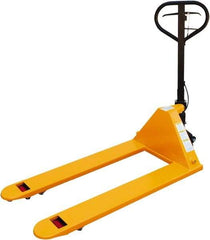 Vestil - 5,500 Lb Capacity, 7-3/4" Lift Economy Pallet Truck - 2-7/8" Min Lift Height, 48" Fork Length x 27" Fork Width, 27" Overall Width - Eagle Tool & Supply