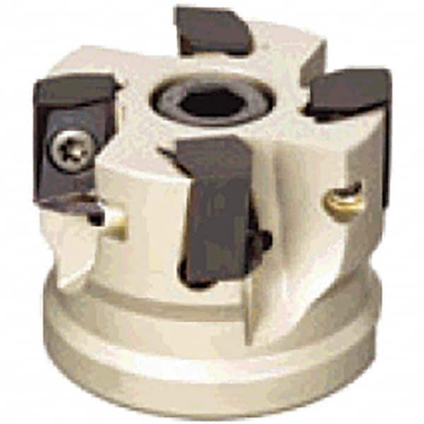 Tungaloy - 5" Cut Diam, 1-1/2" Arbor Hole Diam, Indexable Square-Shoulder Face Mill - Eagle Tool & Supply