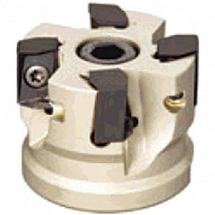 Tungaloy - 4" Cut Diam, 1-1/2" Arbor Hole Diam, Indexable Square-Shoulder Face Mill - Eagle Tool & Supply