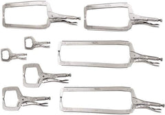 Irwin - 8 Piece Locking Clamp Plier Set - Comes in Box - Eagle Tool & Supply