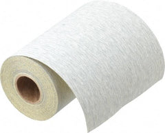 3M - 180 Grit, Silicon Carbide Adhesive Backed Sanding Sheets - Sandpaper Roll, 4-1/2" x 10 Yds., Very Fine Grade, A Weighted Backing - Eagle Tool & Supply