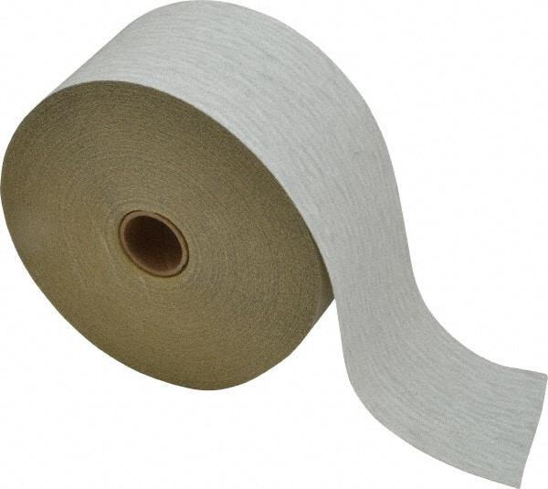 3M - 150 Grit, Silicon Carbide Adhesive Backed Sanding Sheets - Sheet Roll, 2-3/4" x 50 Yds., Very Fine Grade, A Weighted Backing - Eagle Tool & Supply