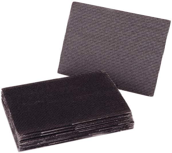 Ability One - 5-1/2" Long x 4" Wide x 1/4" Thick Sponge - Heavy-Duty, Gray - Eagle Tool & Supply