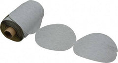 3M - 5" Diam, 280 Grit Silicon Carbide Adhesive PSA Disc - Very Fine Grade, Gray, A Weighted Backing, Flexible, Use with Random Orbital Sanders - Eagle Tool & Supply