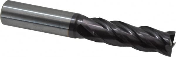 Guhring - 16mm, 48mm LOC, 16mm Shank Diam, 108mm OAL, 4 Flute, Solid Carbide Square End Mill - Eagle Tool & Supply