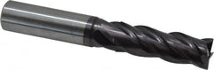 Guhring - 16mm, 48mm LOC, 16mm Shank Diam, 108mm OAL, 4 Flute, Solid Carbide Square End Mill - Eagle Tool & Supply