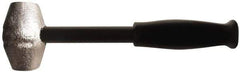 American Hammer - 2 Lb Head Mallet - 10" OAL, 9" Long Steel Handle with Grip - Eagle Tool & Supply