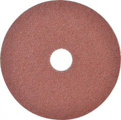 Camel Grinding Wheels - 5" Diam 7/8" Hole 36 Grit Fiber Disc - Very Coarse Grade, Aluminum Oxide, 12,200 Max RPM - Eagle Tool & Supply