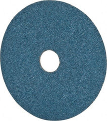 Camel Grinding Wheels - 5" Diam 7/8" Hole 36 Grit Fiber Disc - Very Coarse Grade, Zirconia Alumina, 12,200 Max RPM - Eagle Tool & Supply