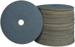 Camel Grinding Wheels - 7" Diam 7/8" Hole 80 Grit Fiber Disc - Medium Grade, Zirconia Alumina, 8,600 Max RPM - Eagle Tool & Supply