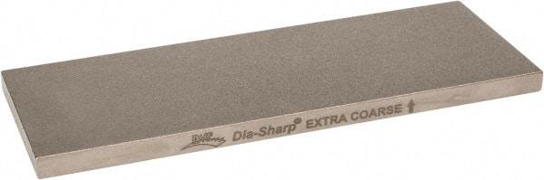 DMT - 8" Long x 3" Wide x 0.38" Thick, Diam ond Sharpening Stone - Rectangle, Extra Coarse Grade - Eagle Tool & Supply