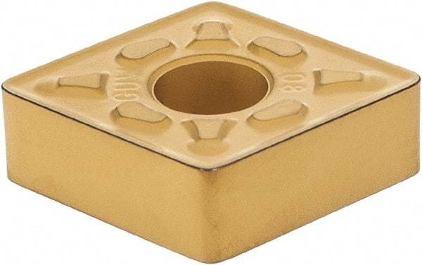 Sumitomo - CNMG432 EGUW Grade AC820P Carbide Turning Insert - Al2O3 Finish, 80° Diamond, 1/2" Inscr Circle, 3/16" Thick, 1/32" Corner Radius - Eagle Tool & Supply
