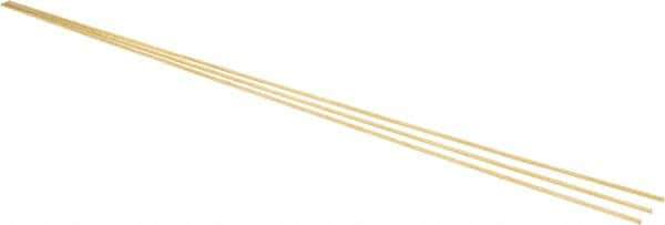 Made in USA - 1/16 Inch Diameter x 12 Inch Long, Brass Round Rod - Alloy 260 - Eagle Tool & Supply