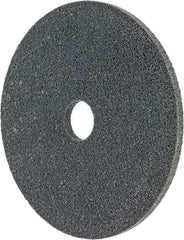 Standard Abrasives - 6" Diam, 1/4" Face Width, 1" Center Hole, Fine Grade, Silicon Carbide Deburring Wheel - Unitized, Soft/Medium Grade - Eagle Tool & Supply
