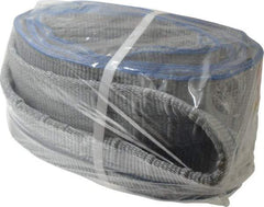 Lift-All - 10' Long x 6" Wide, 16,300 Lb Vertical Capacity, 2 Ply, Polyester Web Sling - 13,000 Lb Choker Capacity - Eagle Tool & Supply