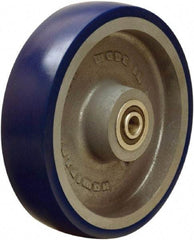 Hamilton - 10 Inch Diameter x 2-1/2 Inch Wide, Polyurethane on Cast Iron Caster Wheel - 2,000 Lb. Capacity, 3-1/4 Inch Hub Length, 1 Inch Axle Diameter, Tapered Roller Bearing - Eagle Tool & Supply