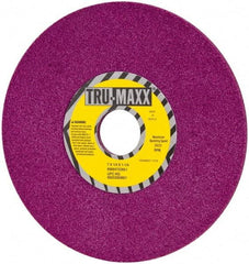 Tru-Maxx - 7" Diam x 1-1/4" Hole x 1/4" Thick, I Hardness, 60 Grit Surface Grinding Wheel - Aluminum Oxide, Type 1, Medium Grade, 3,600 Max RPM, No Recess - Eagle Tool & Supply