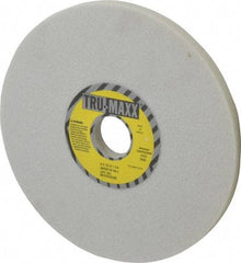 Tru-Maxx - 7" Diam x 1-1/4" Hole x 1/4" Thick, K Hardness, 60 Grit Surface Grinding Wheel - Aluminum Oxide, Type 1, Medium Grade, 3,600 Max RPM, No Recess - Eagle Tool & Supply