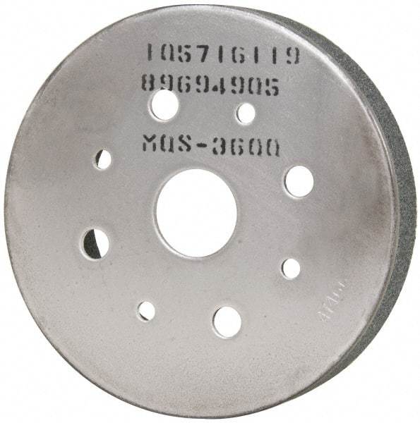 Tru-Maxx - 6" Diam, 4" Hole Size, 1" Overall Thickness, 60 Grit, Type 2 Tool & Cutter Grinding Wheel - Medium Grade, Silicon Carbide, I Hardness, 3,600 RPM - Eagle Tool & Supply