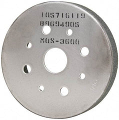 Tru-Maxx - 6" Diam, 4" Hole Size, 1" Overall Thickness, 60 Grit, Type 2 Tool & Cutter Grinding Wheel - Medium Grade, Silicon Carbide, I Hardness, 3,600 RPM - Eagle Tool & Supply