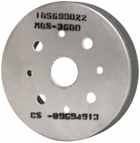 Tru-Maxx - 6" Diam, 4" Hole Size, 1" Overall Thickness, 80 Grit, Type 2 Tool & Cutter Grinding Wheel - Medium Grade, Silicon Carbide, I Hardness, 3,600 RPM - Eagle Tool & Supply