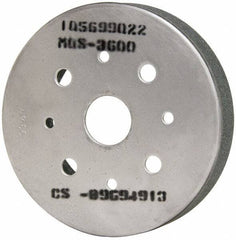 Tru-Maxx - 6" Diam, 4" Hole Size, 1" Overall Thickness, 80 Grit, Type 2 Tool & Cutter Grinding Wheel - Medium Grade, Silicon Carbide, I Hardness, 3,600 RPM - Eagle Tool & Supply