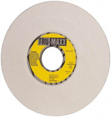 Tru-Maxx - 6" Diam, 1-1/4" Hole Size, 1/2" Overall Thickness, 60 Grit, Type 12 Tool & Cutter Grinding Wheel - Medium Grade, Aluminum Oxide, J Hardness, 4,140 RPM - Eagle Tool & Supply
