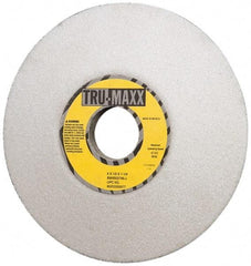 Tru-Maxx - 6" Diam, 1-1/4" Hole Size, 1/2" Overall Thickness, 46 Grit, Type 12 Tool & Cutter Grinding Wheel - Coarse Grade, Aluminum Oxide, J Hardness, 4,140 RPM - Eagle Tool & Supply