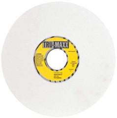 Tru-Maxx - 7" Diam, 1-1/4" Hole Size, 1/2" Overall Thickness, 80 Grit, Type 12 Tool & Cutter Grinding Wheel - Medium Grade, Aluminum Oxide, K Hardness, 3,600 RPM - Eagle Tool & Supply