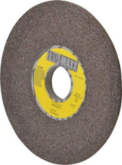 Tru-Maxx - 6" Diam, 1-1/4" Hole Size, 1/2" Overall Thickness, 46 Grit, Type 12 Tool & Cutter Grinding Wheel - Coarse Grade, Aluminum Oxide, K Hardness, 4,140 RPM - Eagle Tool & Supply