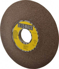 Tru-Maxx - 6" Diam, 1-1/4" Hole Size, 1/2" Overall Thickness, 60 Grit, Type 12 Tool & Cutter Grinding Wheel - Medium Grade, Aluminum Oxide, K Hardness, 4,140 RPM - Eagle Tool & Supply