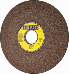 Tru-Maxx - 7" Diam, 1-1/4" Hole Size, 1/2" Overall Thickness, 46 Grit, Type 12 Tool & Cutter Grinding Wheel - Coarse Grade, Aluminum Oxide, K Hardness, 3,600 RPM - Eagle Tool & Supply