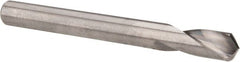 Accupro - 1/4" Body Diam, 120°, 2-1/2" OAL, Solid Carbide Spotting Drill - Eagle Tool & Supply