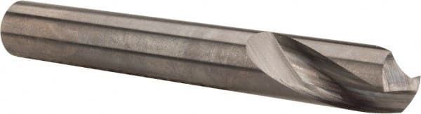 Accupro - 3/8" Body Diam, 120°, 3" OAL, Solid Carbide Spotting Drill - Eagle Tool & Supply