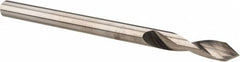 Accupro - 1/8" Body Diam, 60°, 2" OAL, Solid Carbide Spotting Drill - Eagle Tool & Supply