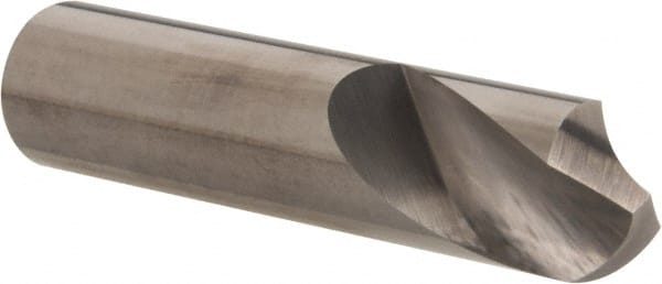 Accupro - 5/8" Body Diam, 120°, 3" OAL, Solid Carbide Spotting Drill - Eagle Tool & Supply