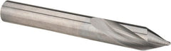 Accupro - 5/16" Body Diam, 60°, 2-1/2" OAL, Solid Carbide Spotting Drill - Eagle Tool & Supply