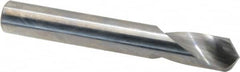 Accupro - 10mm Body Diam, 90°, 70mm OAL, Solid Carbide Spotting Drill - Eagle Tool & Supply
