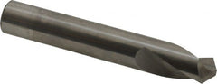 Accupro - 12mm Body Diam, 120°, 76mm OAL, Solid Carbide Spotting Drill - Eagle Tool & Supply