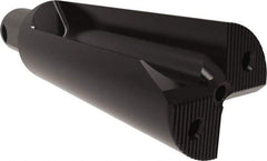 Allied Machine and Engineering - 146mm Max Drill Depth, 2.2xD, 2.4" Diam, Indexable Insert Drill - 4 Inserts, 40mm Shank Diam, Straight Shank - Eagle Tool & Supply